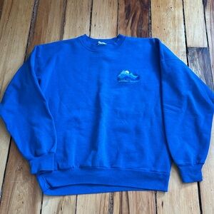 Vintage Whistler Canada Blue Crewneck Sweater